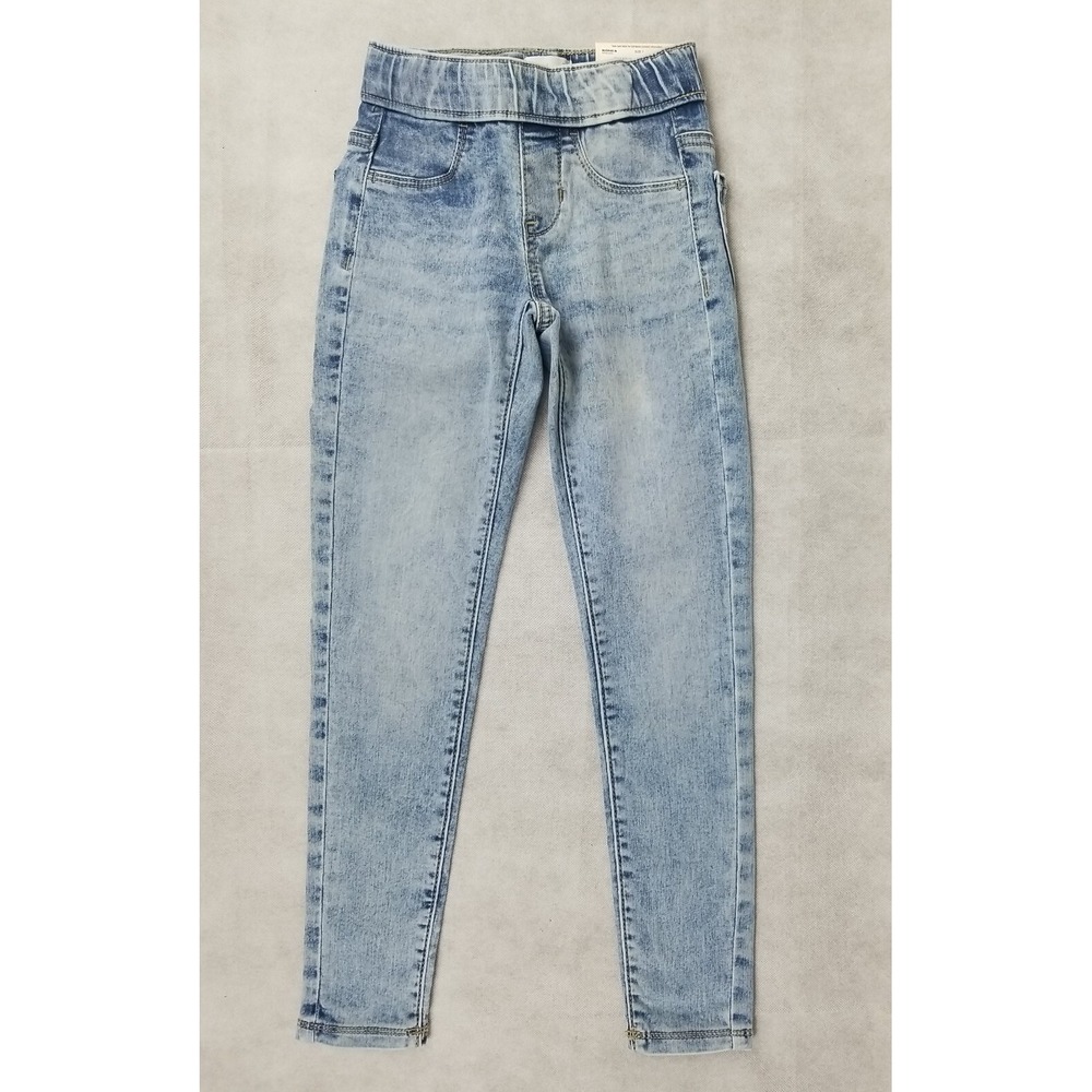 SO Jeans Girls Size 8 Jegging Mid Rise Blue Wash Pull On Jean Pant NWT